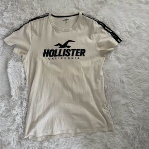 Hollister white t shirt